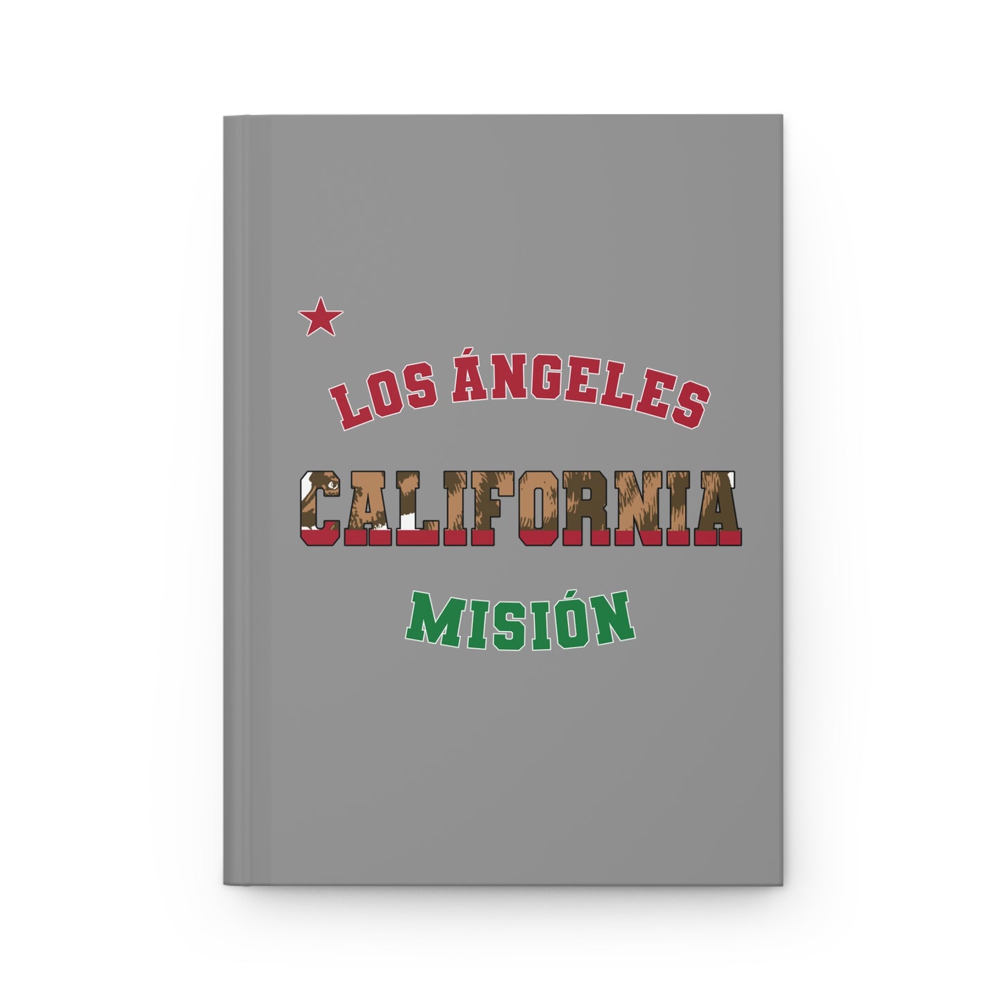 California Los Angeles Spanish - Hardcover Journal
