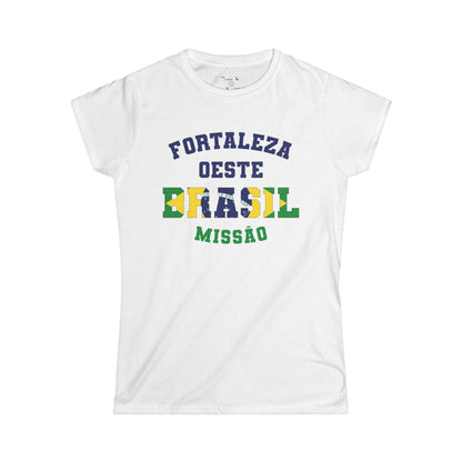 Brazil Fortaleza West Portuguese - The Classic P-Day Tee for Ladies