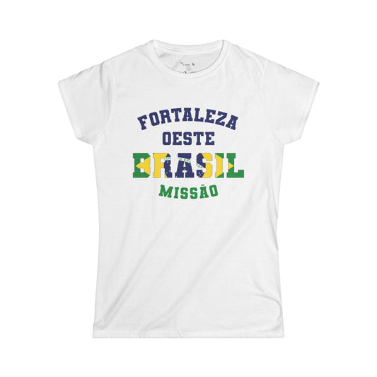 Brazil Fortaleza West Portuguese - The Classic P-Day Tee for Ladies