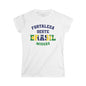 Brazil Fortaleza West Portuguese - The Classic P-Day Tee for Ladies