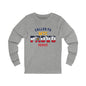 Provo MTC English New Utah Flag - Unisex Long Sleeve Cotton Jersey