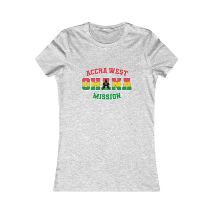 Ghana Accra West English - Ladies' New Favorite Tee