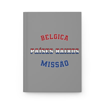 Belgium/Netherlands Portuguese - Netherlands Flag - Hardcover Journal
