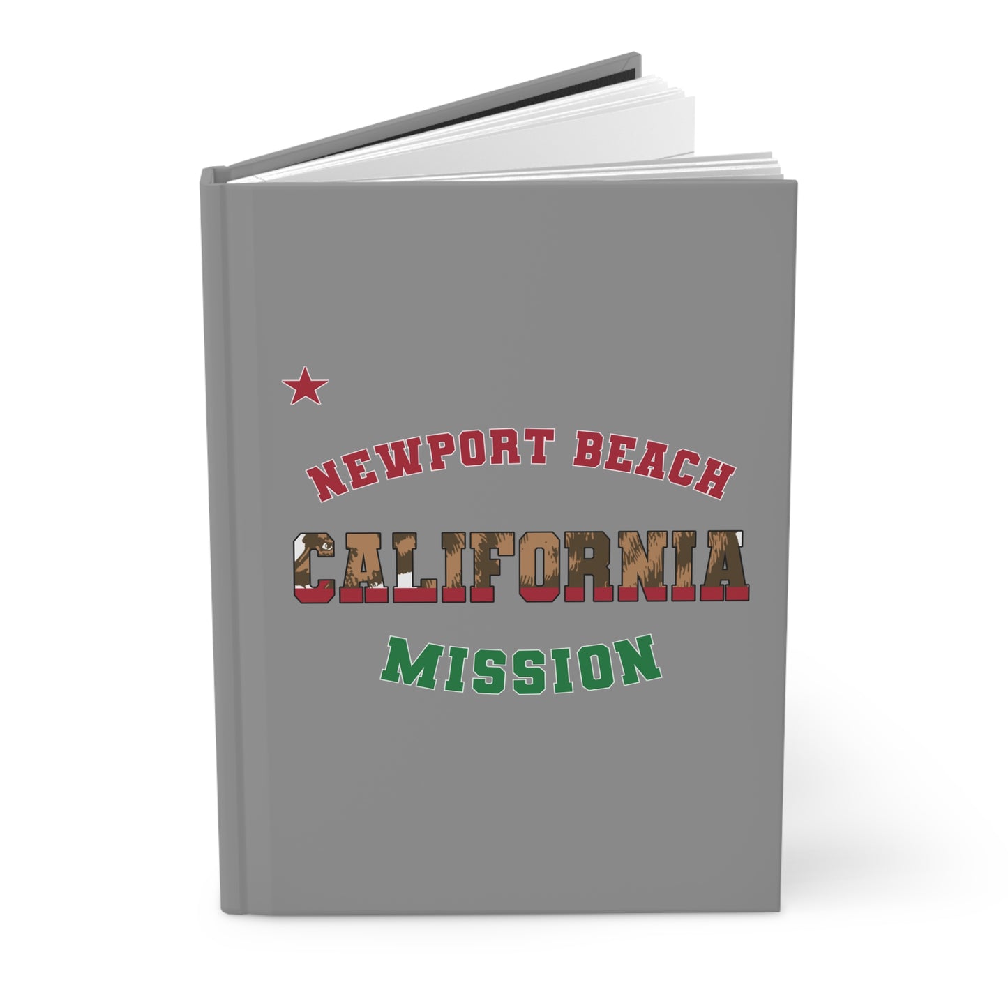 California Newport Beach English - Hardcover Journal