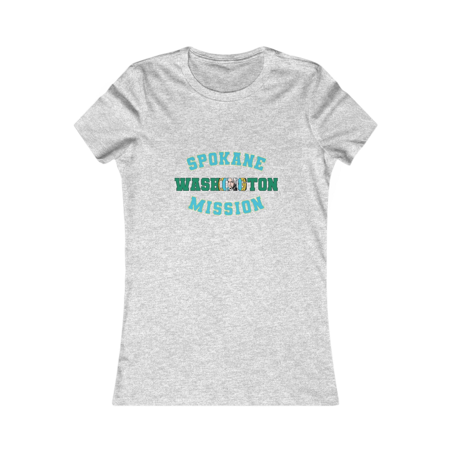 Washington Spokane English - Ladies' New Favorite Tee