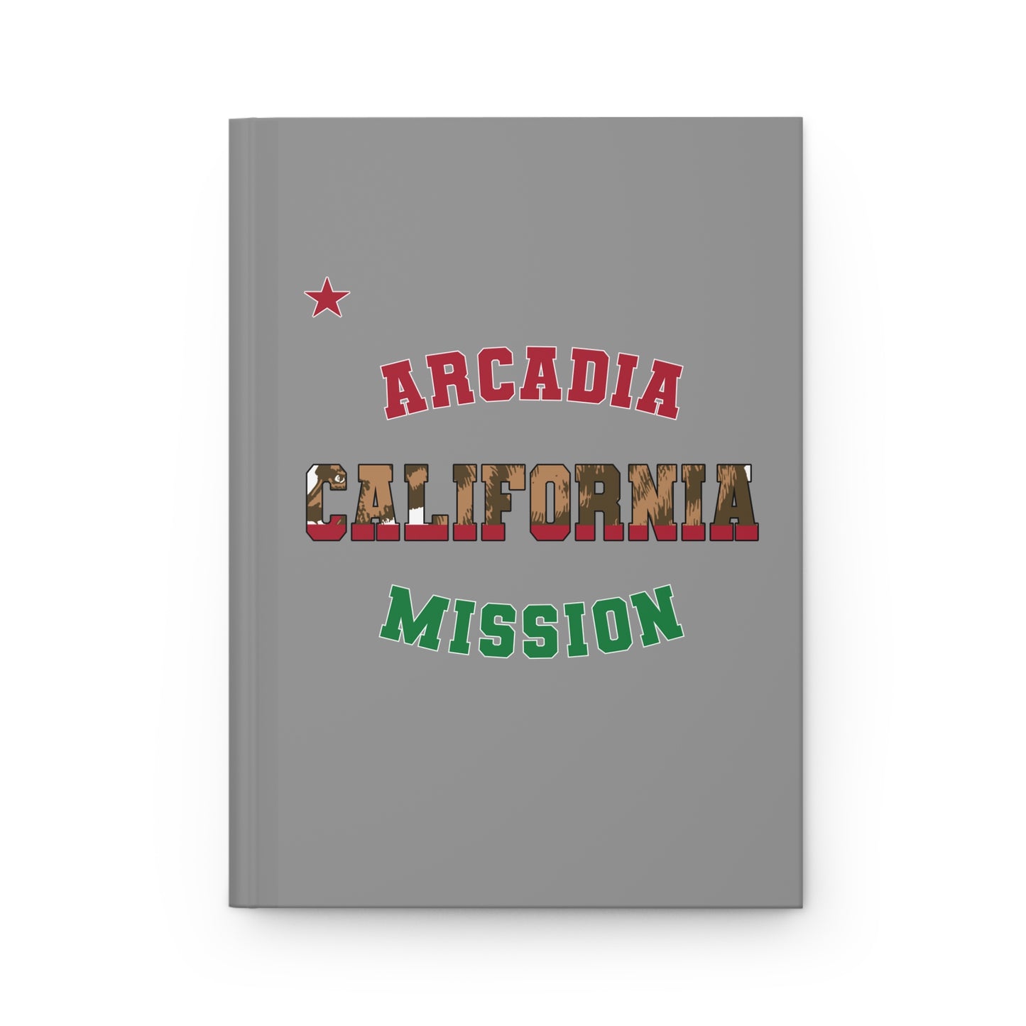 California Arcadia English - Hardcover Journal