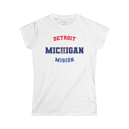 Michigan Detroit Spanish - The Classic P-Day Tee for Ladies