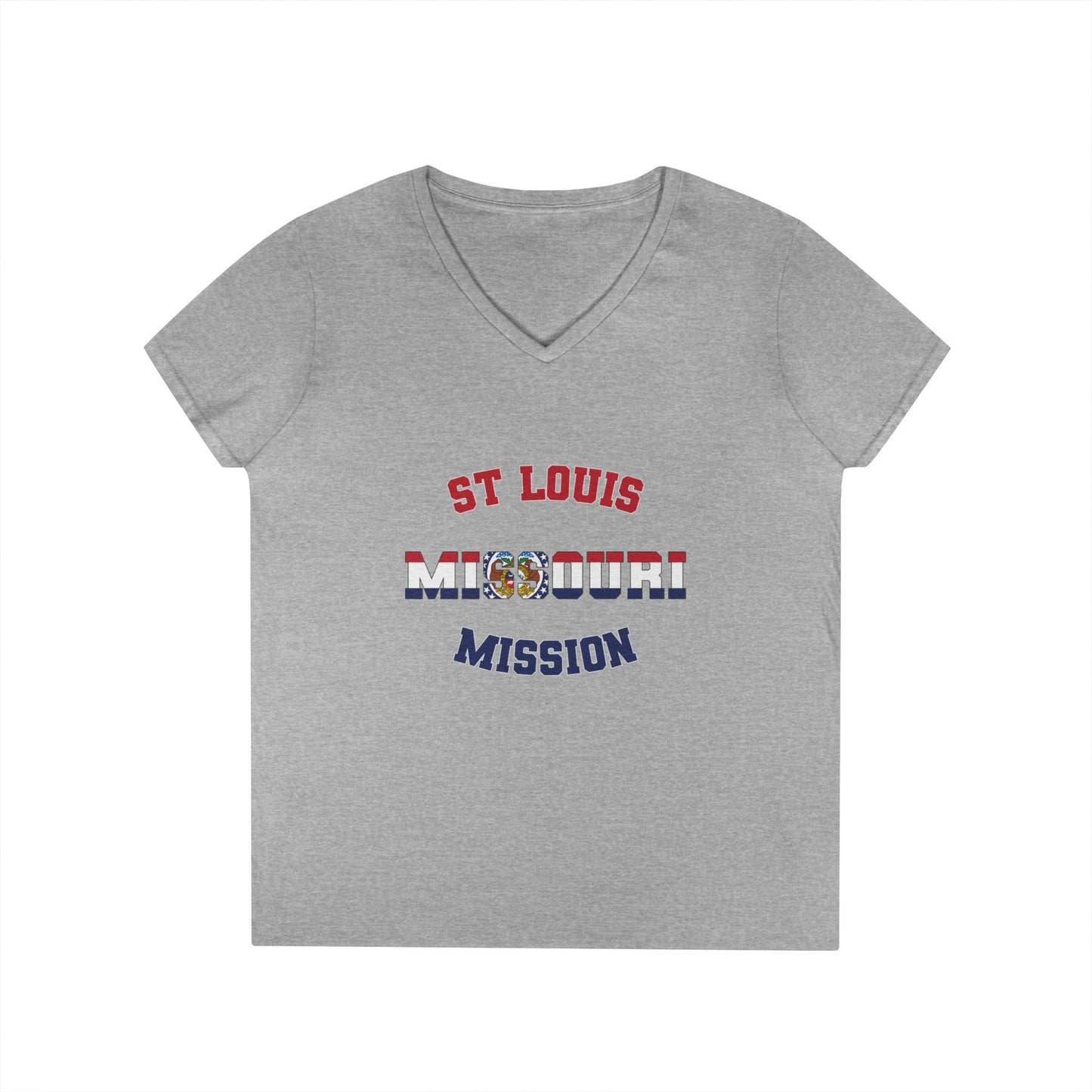 Missouri St Louis English - Ladies' V-Neck T-Shirt