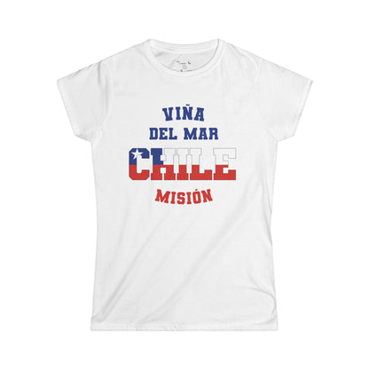 Chile Vina del Mar Spanish - The Classic P-Day Tee for Ladies