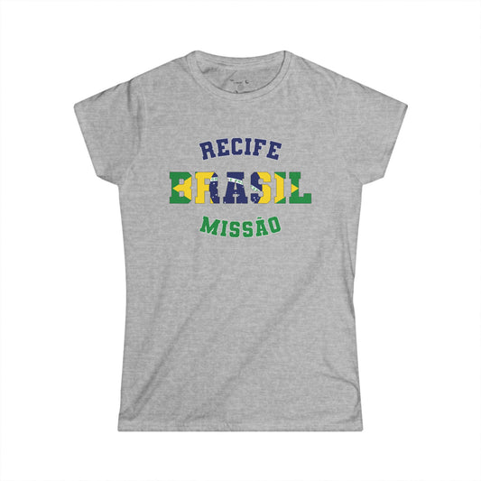 Brazil Recife Portuguese - The Classic P-Day Tee for Ladies