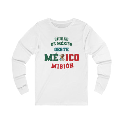 Mexico Mexico City West Spanish - Unisex Long Sleeve Cotton Jersey