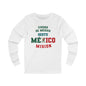 Mexico Mexico City West Spanish - Unisex Long Sleeve Cotton Jersey