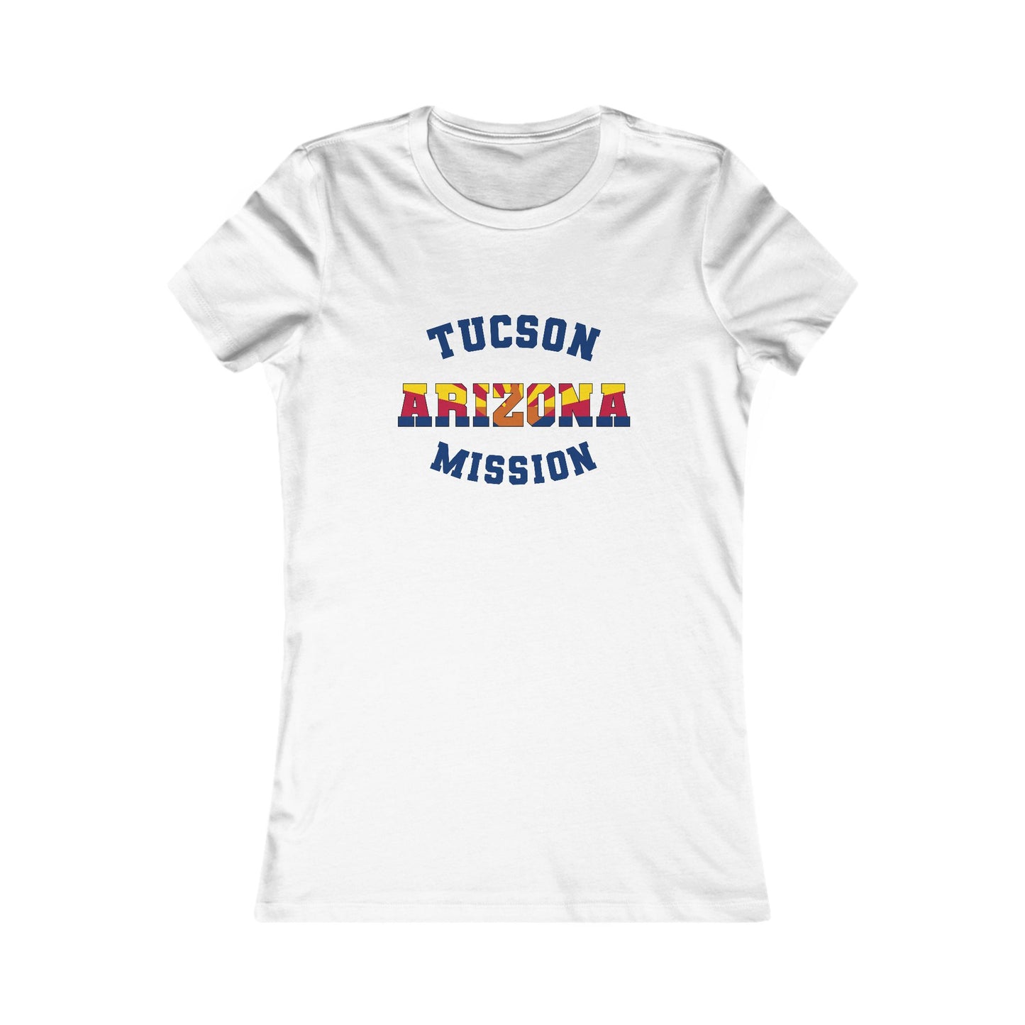 Arizona Tucson English - Ladies' New Favorite Tee