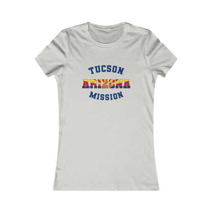 Arizona Tucson English - Ladies' New Favorite Tee