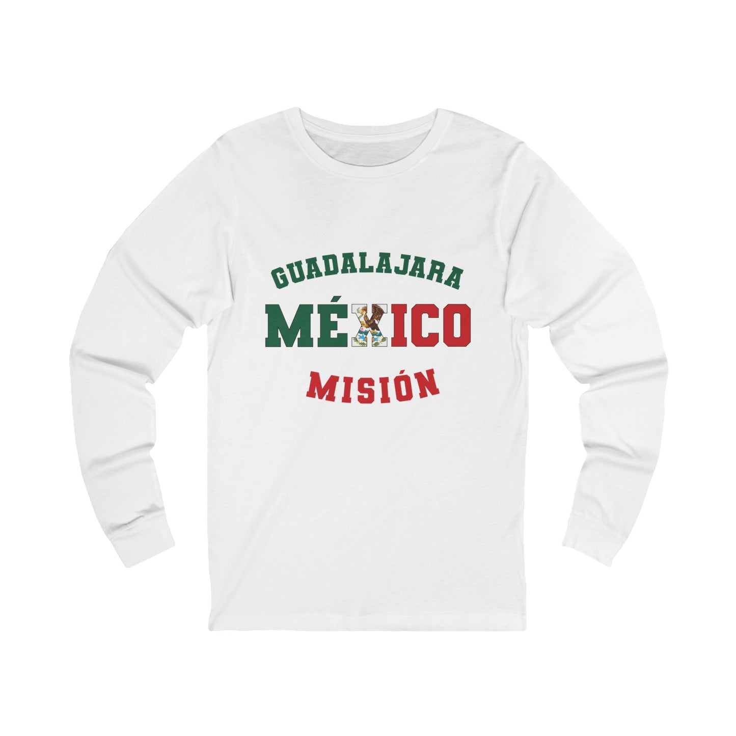Mexico Guadalajara Spanish - Unisex Long Sleeve Cotton Jersey