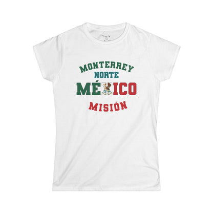 Mexico Monterrey North Spanish - The Classic P-Day Tee for Ladies