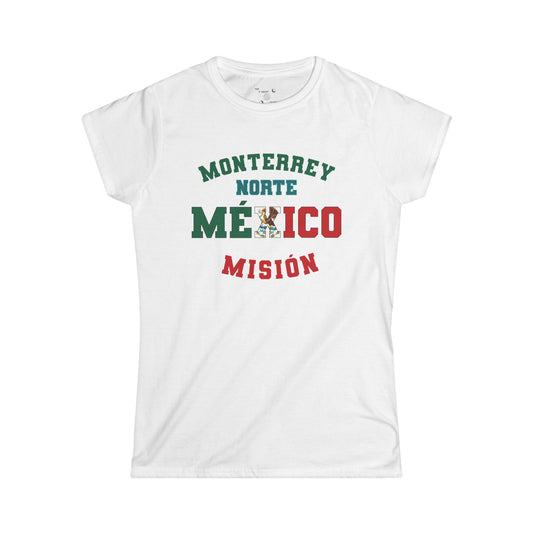Mexico Monterrey North Spanish - The Classic P-Day Tee for Ladies