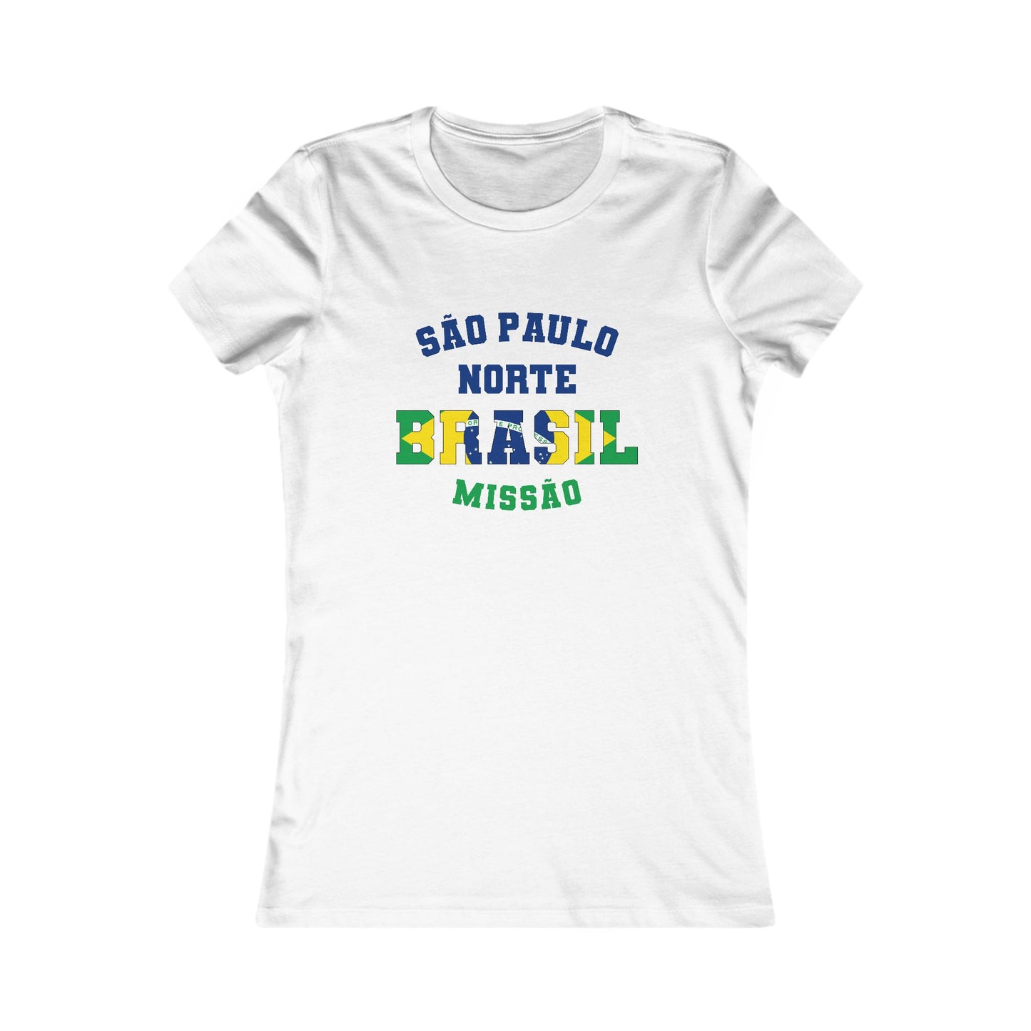 Brazil Sao Paulo North Portuguese - Ladies' New Favorite Tee