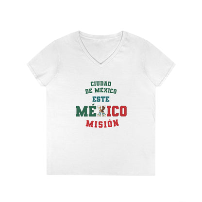 Mexico Mexico City East Spanish - Ladies' V-Neck T-Shirt