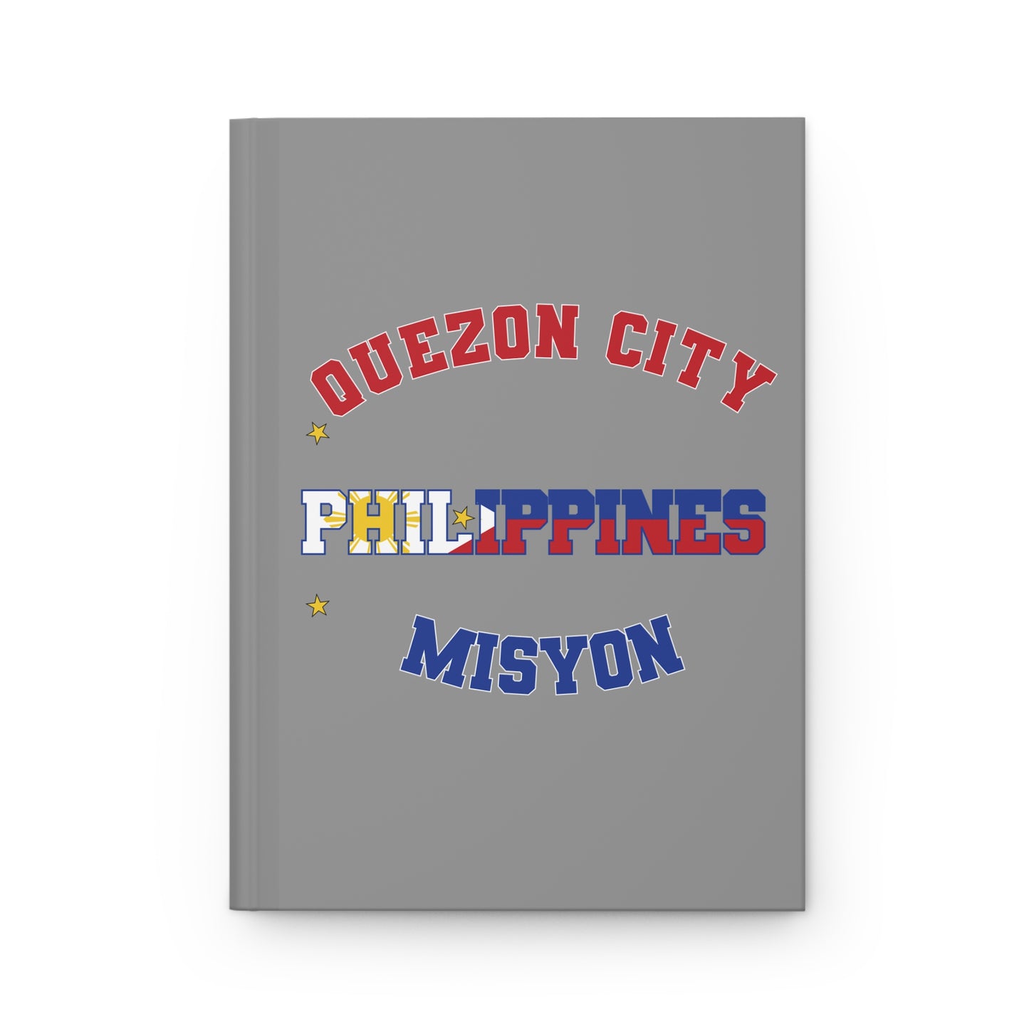 Philippines Quezon City Tagalog - Hardcover Journal