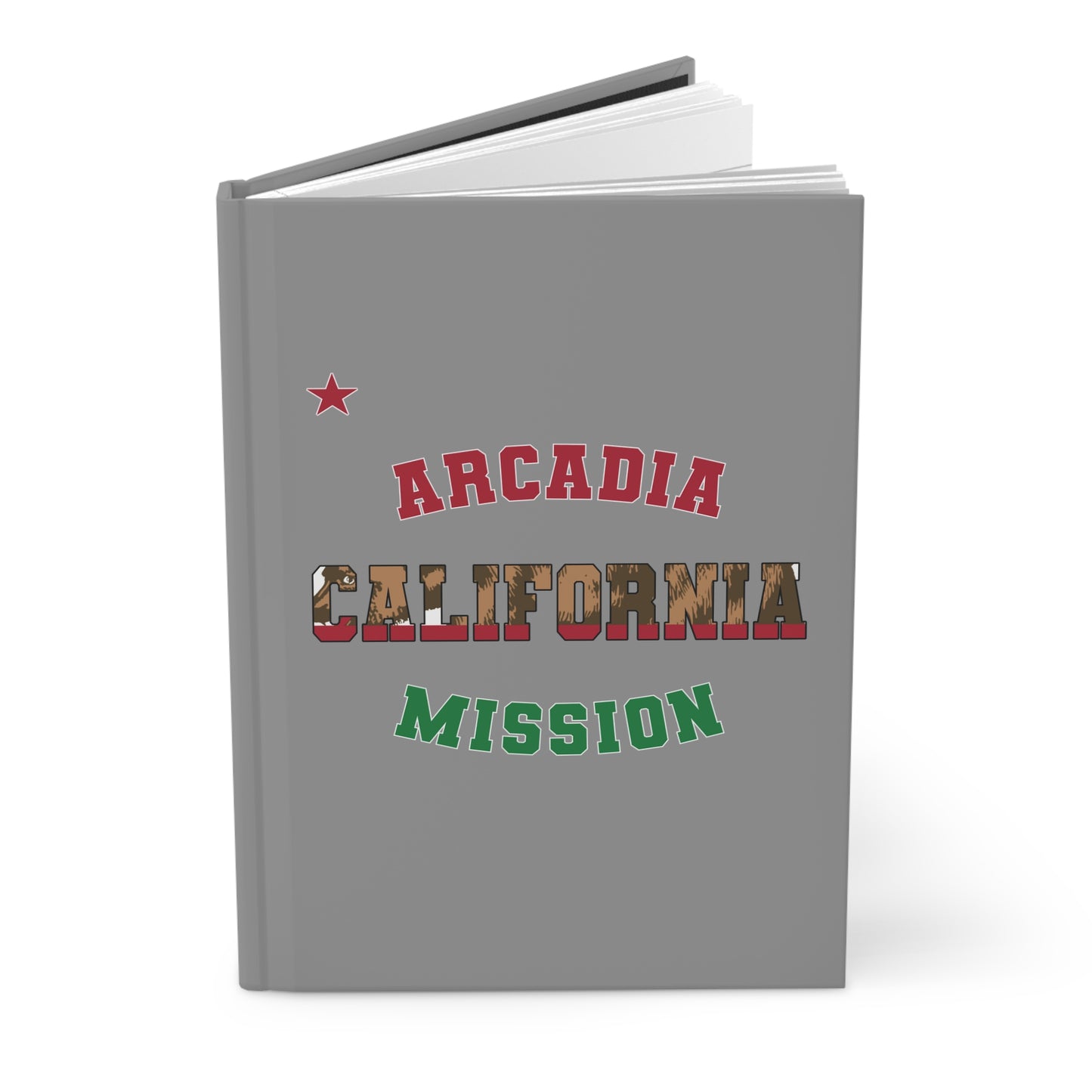 California Arcadia English - Hardcover Journal