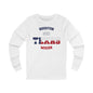 Texas Houston South Spanish - Unisex Long Sleeve Cotton Jersey