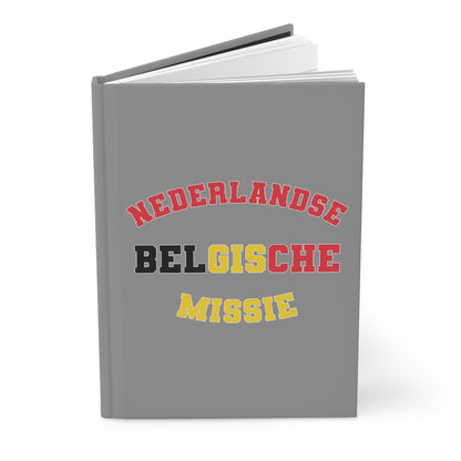 Belgium/Netherlands Dutch - Belgium Flag - Hardcover Journal