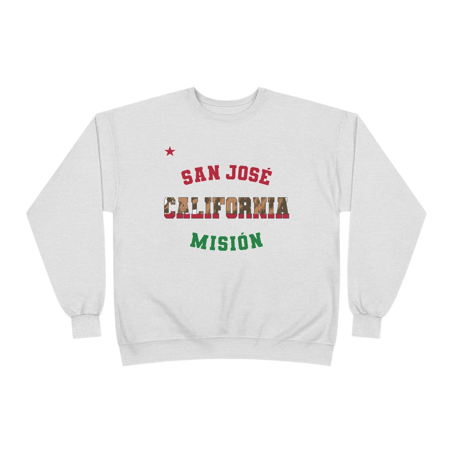 California San Jose Spanish - Unisex EcoSmart® Crewneck Sweatshirt