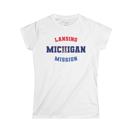 Michigan Lansing English - The Classic P-Day Tee for Ladies