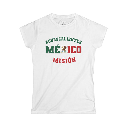 Mexico Aguascalientes Spanish - The Classic P-Day Tee for Ladies