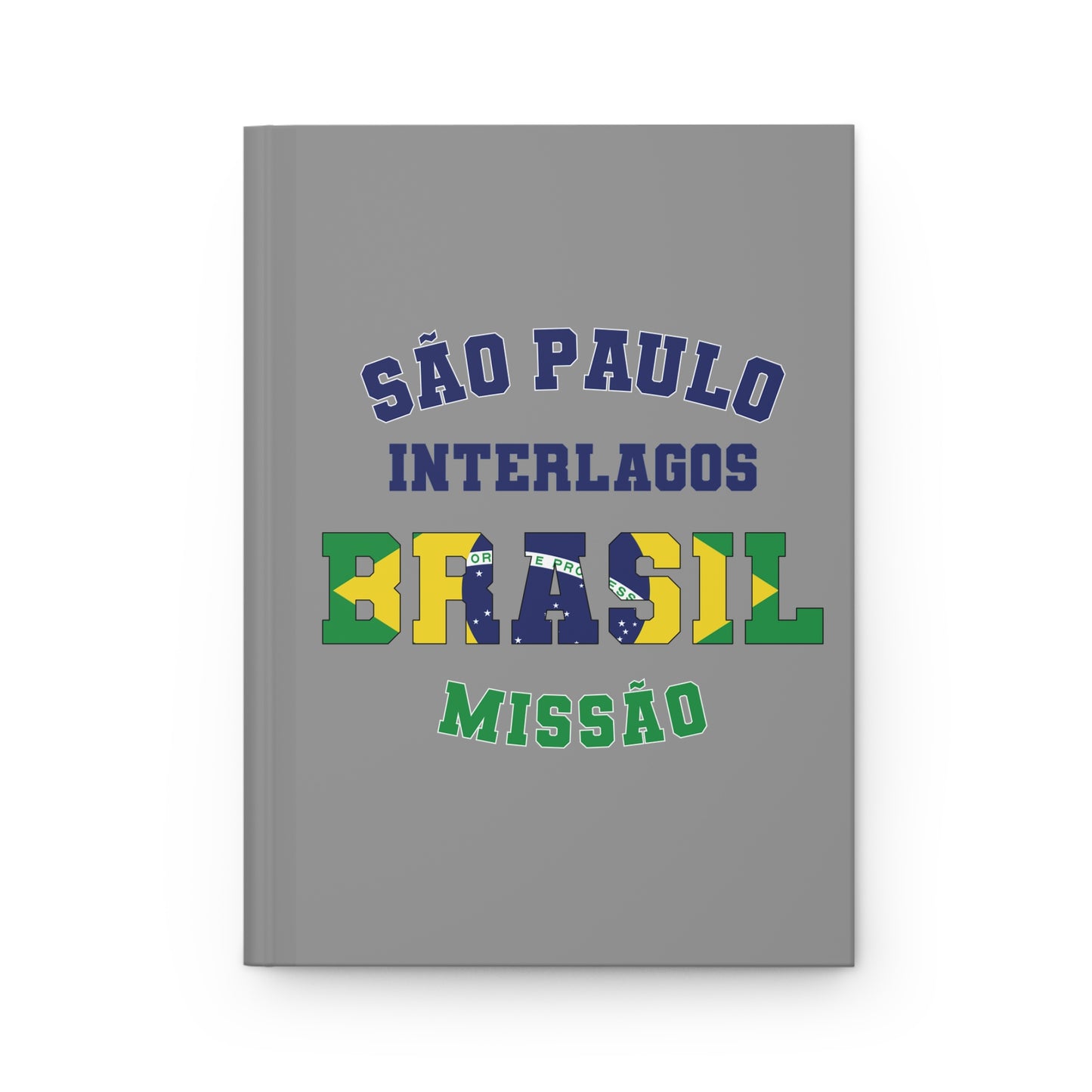 Brazil Sao Paulo Interlagos Portuguese - Hardcover Journal