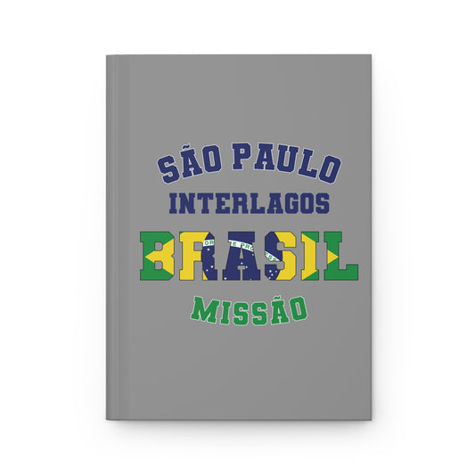 Brazil Sao Paulo Interlagos Portuguese - Hardcover Journal