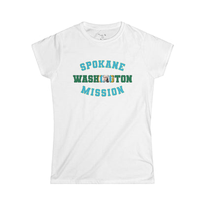 Washington Spokane English - The Classic P-Day Tee for Ladies