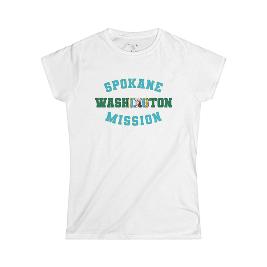 Washington Spokane English - The Classic P-Day Tee for Ladies