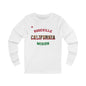 California Roseville Spanish - Unisex Long Sleeve Cotton Jersey