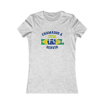 Brazil MTC Portuguese - Ladies' New Favorite Tee