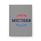 Michigan Lansing English - Hardcover Journal