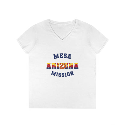 Arizona Mesa English - Ladies' V-Neck T-Shirt