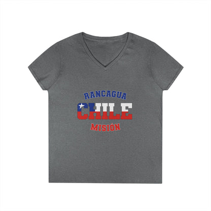 Chile Rancagua Spanish - Ladies' V-Neck T-Shirt