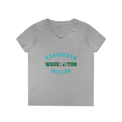 Washington Vancouver Spanish - Ladies' V-Neck T-Shirt