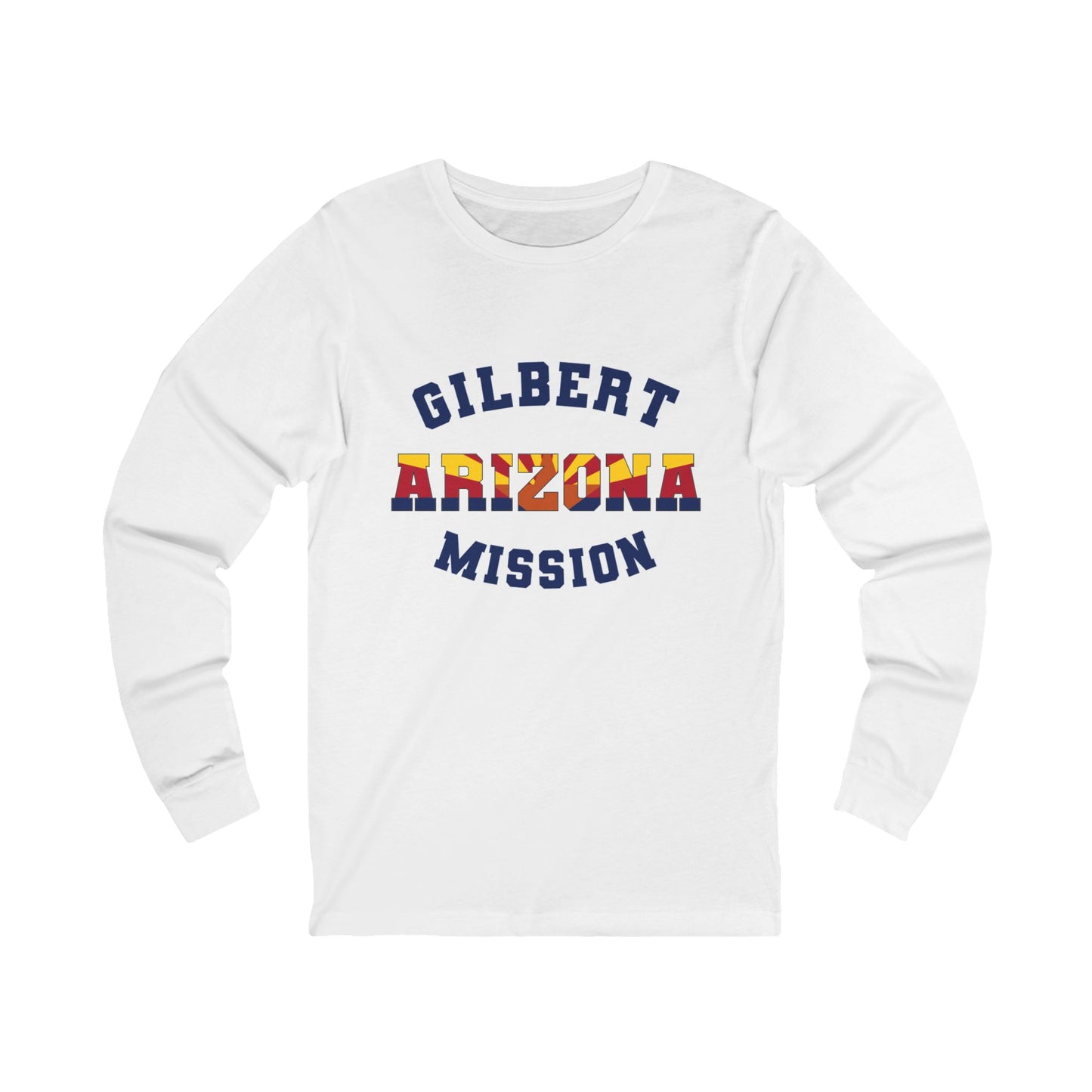 Arizona Gilbert English - Unisex Long Sleeve Cotton Jersey
