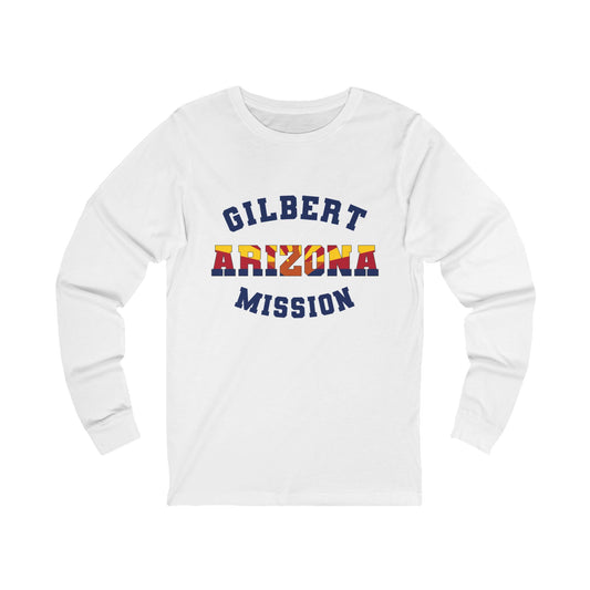 Arizona Gilbert English - Unisex Long Sleeve Cotton Jersey
