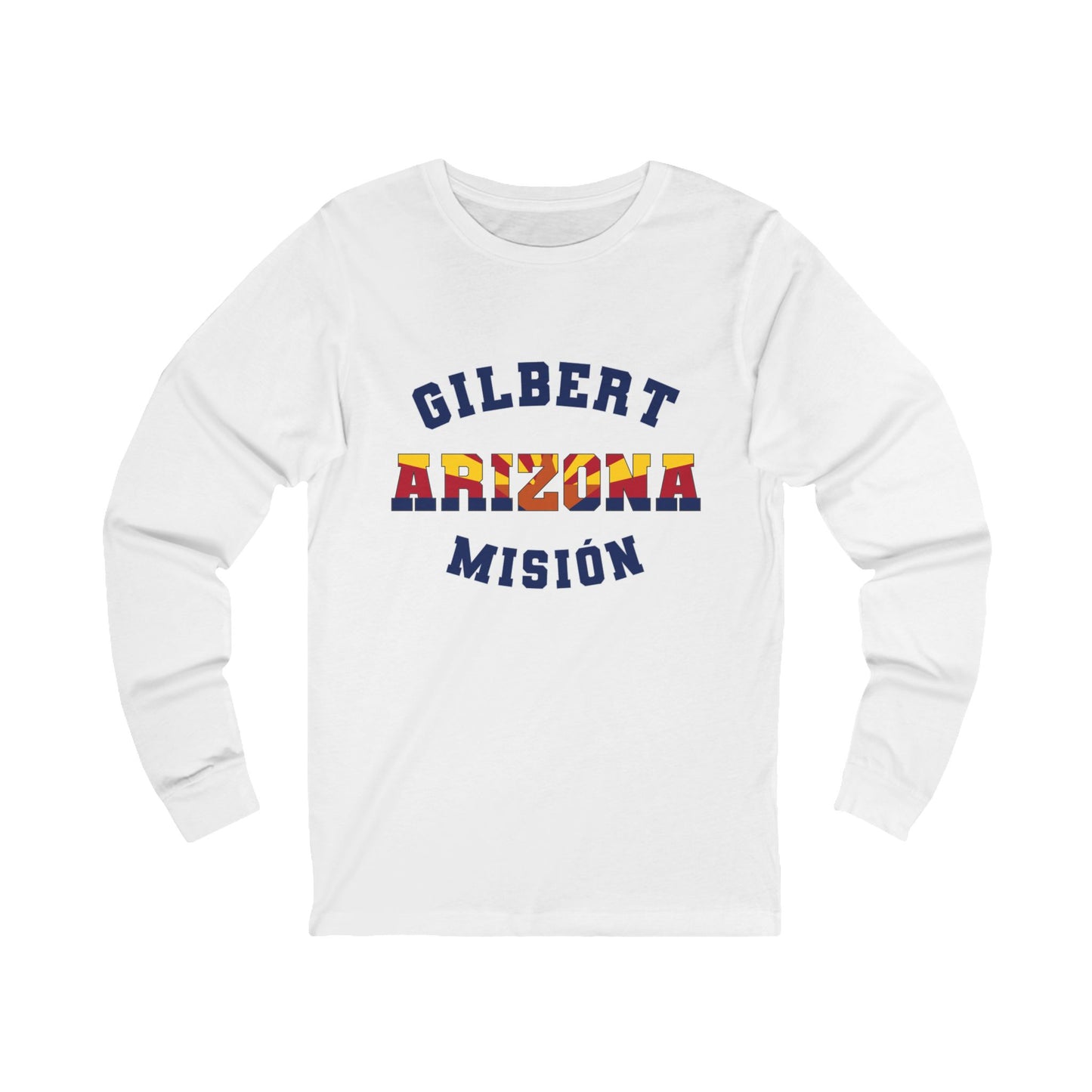 Arizona Gilbert Spanish - Unisex Long Sleeve Cotton Jersey