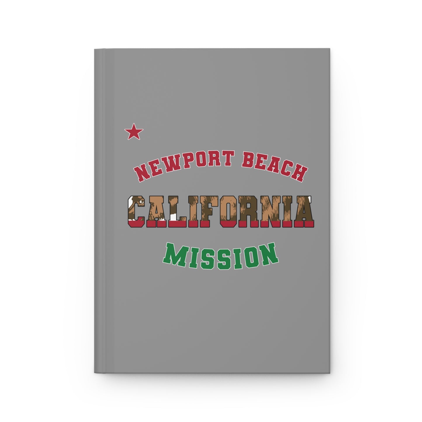 California Newport Beach English - Hardcover Journal