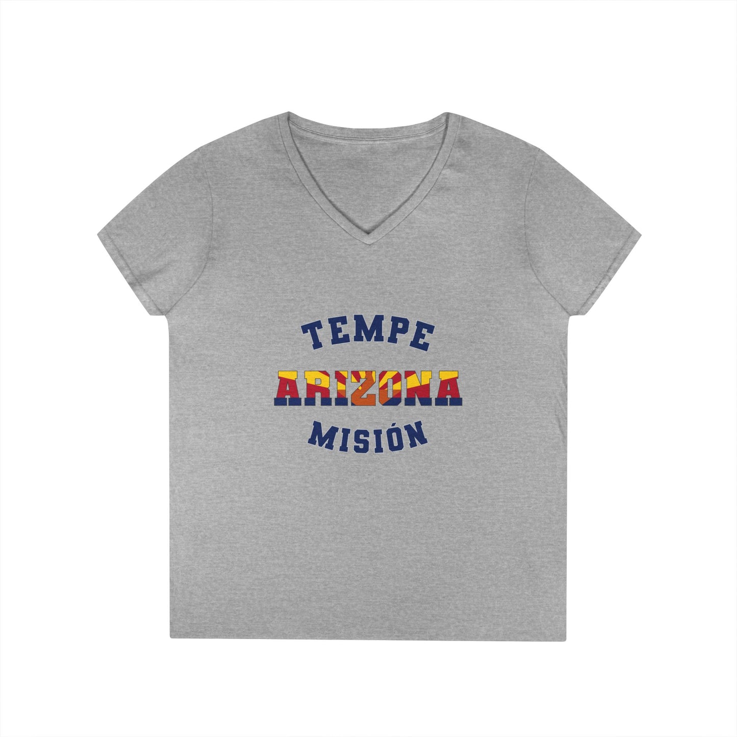 Arizona Tempe Spanish - Ladies' V-Neck T-Shirt