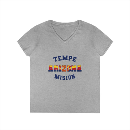 Arizona Tempe Spanish - Ladies' V-Neck T-Shirt