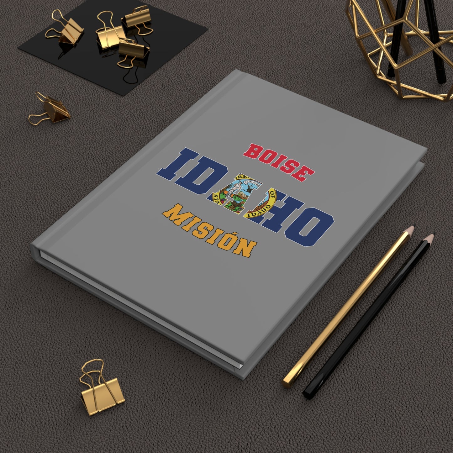 Idaho Boise Spanish - Hardcover Journal