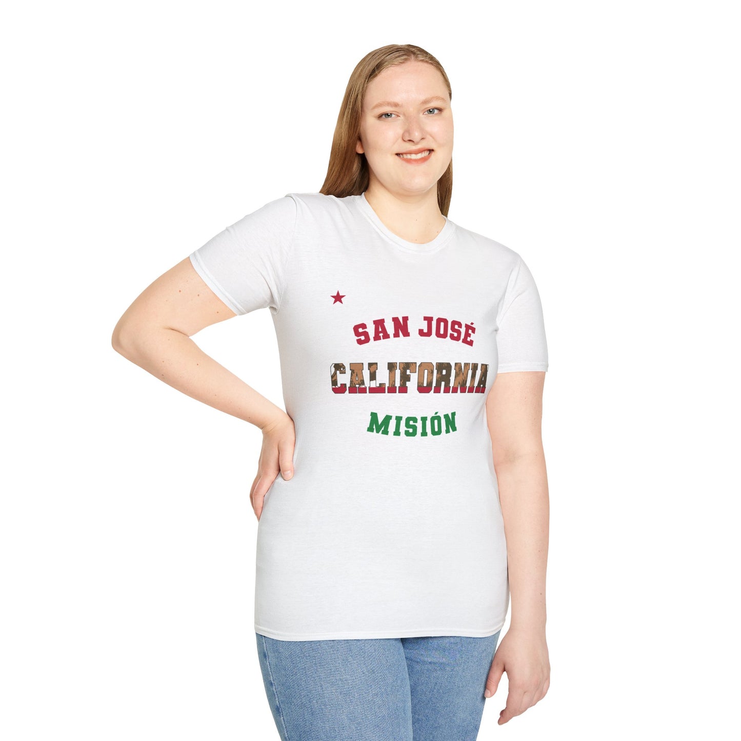 California San Jose Spanish - Unisex Softstyle T-Shirt
