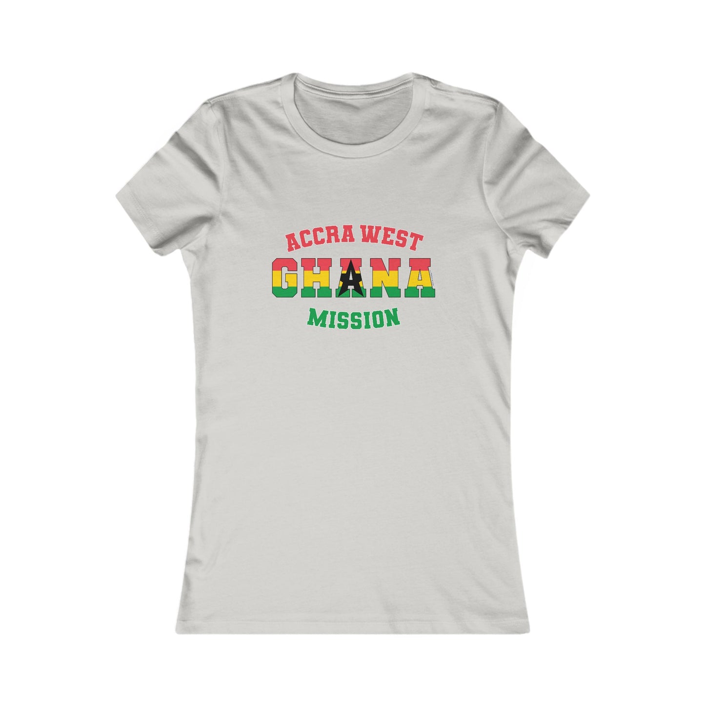 Ghana Accra West English - Ladies' New Favorite Tee