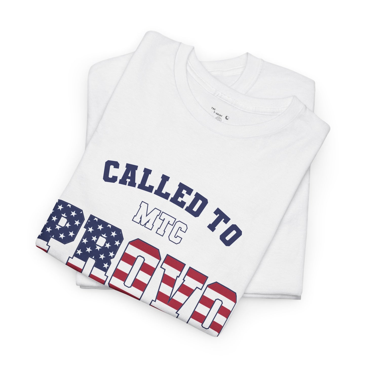 Provo MTC English USA Flag - The Classic P-Day T-Shirt